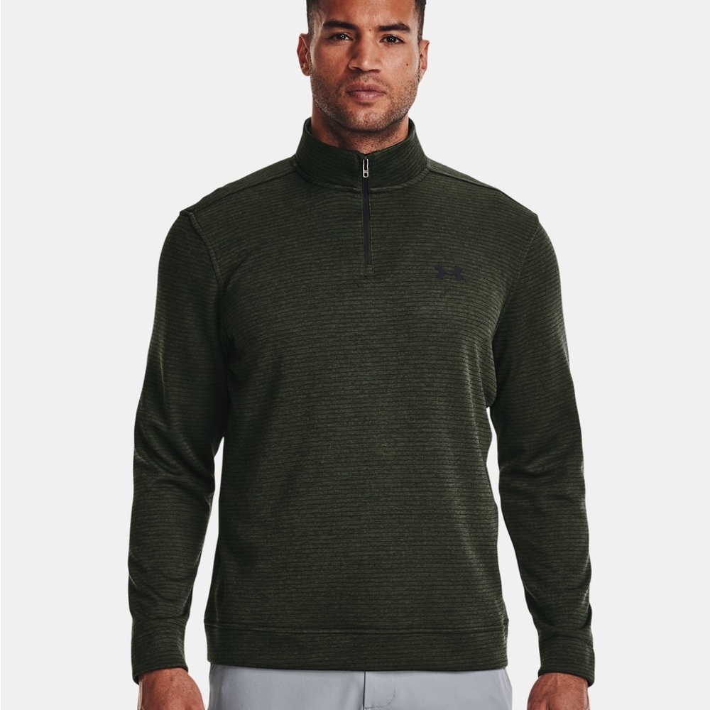 Mens ua storm sweater fleece 1/4 zip up